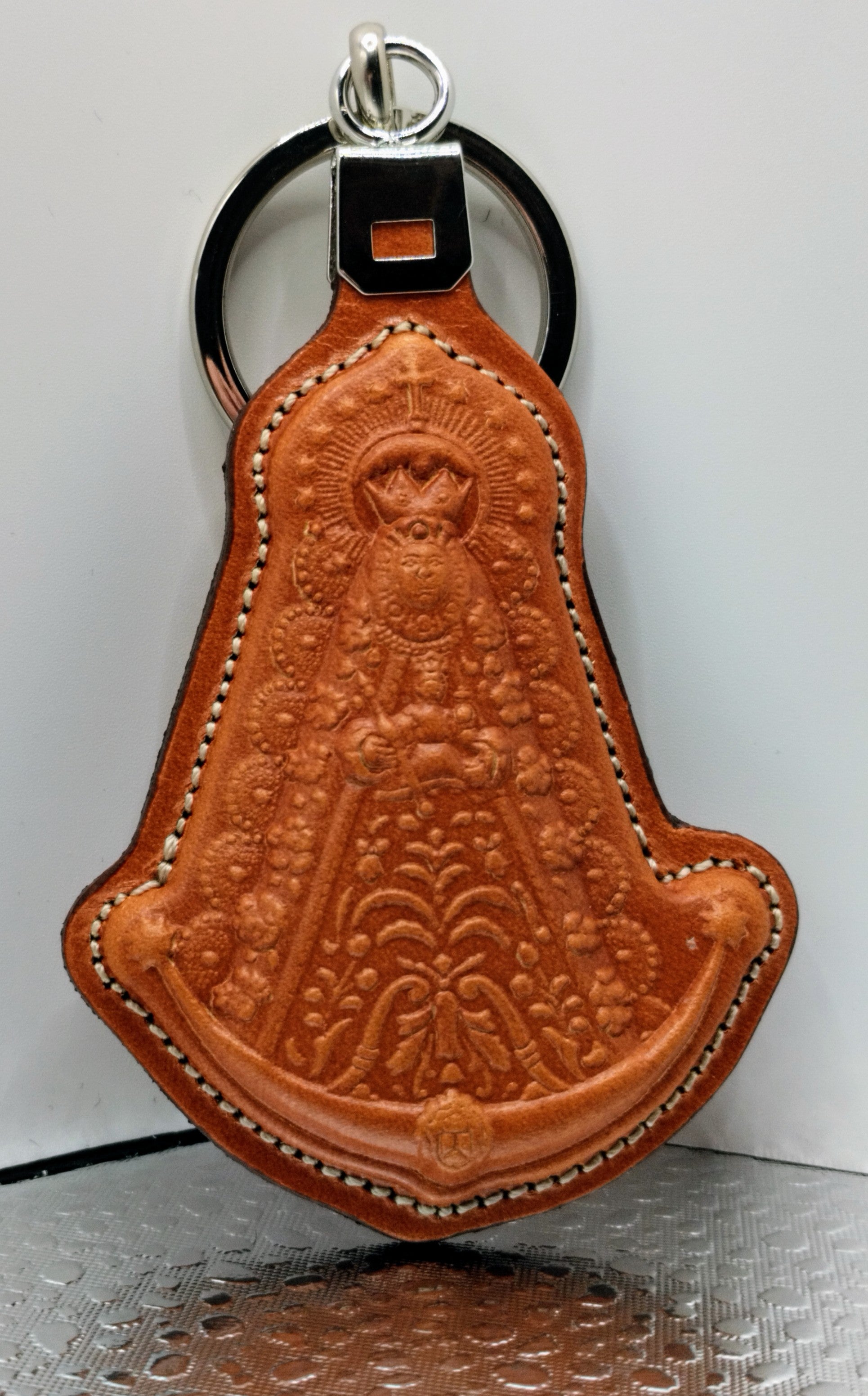 Llavero virgen del Rocío 3D
